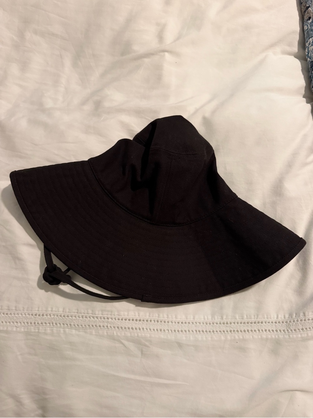 Lack Of Color Wide-Brim Sun Hat - Black